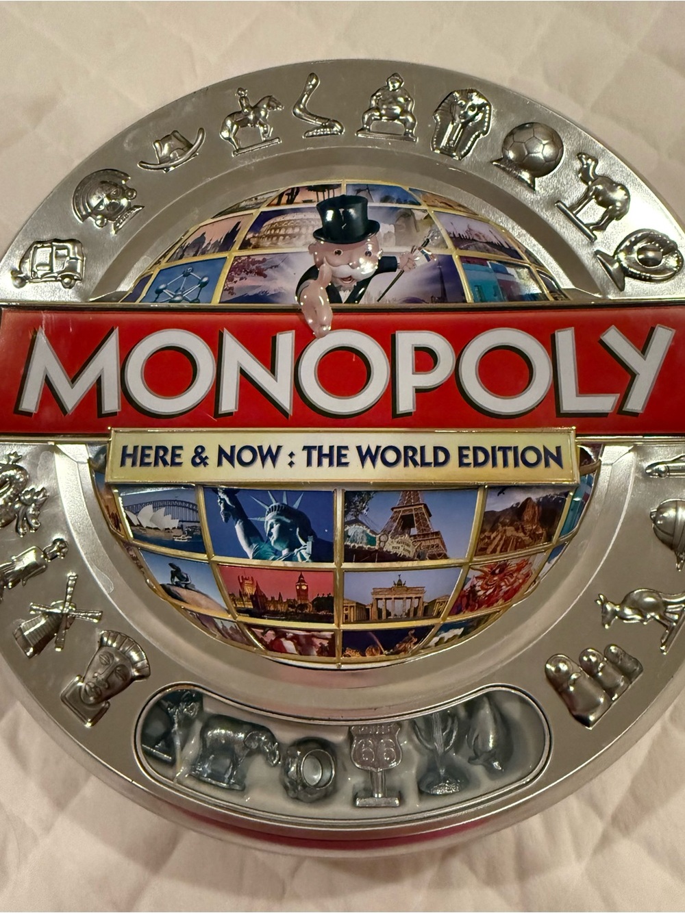 2008 Hasbro Monopoly Here & Now: The World Edition - Collector’s Tin